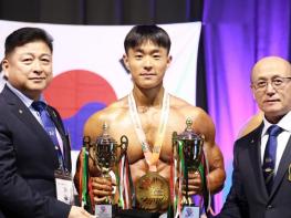 전남대 송시훈 박사과정생, IFBB 아시아선수권 3관왕 쾌거 기사 이미지
