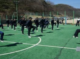 영동군체육회 육군 제37보병사단 영동대대 장병 집중체력단련 시범운영 지원 기사 이미지