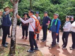 장수군, 와룡·방화동자연휴양림서 ‘숲해설 프로그램’ 운영 기사 이미지