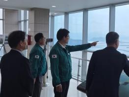 정호원 창원시 제2부시장, 진해신항 등 핵심 현안사업 현장 방문 기사 이미지